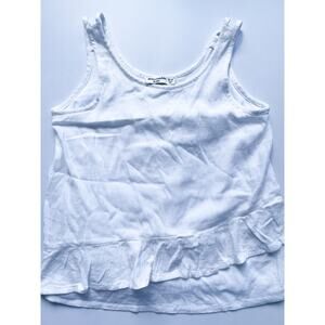 Abercrombie Kids Teen Girl's White Tank Top Size 13/14